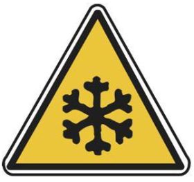 Pictogramme d’avertissement pour les basses températures