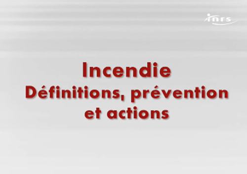 Bande annonce du DVD Incendie. Définitions, prévention et actions (DV0395) 