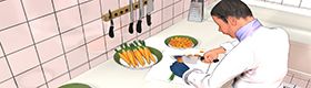 Restauration traditionnelle. Maintenez les couteaux aiguisés et en bon état