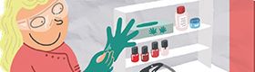 Soin et prothésie ongulaire. Gants, lunettes de protection, masque : équipez vos salarié(e)s