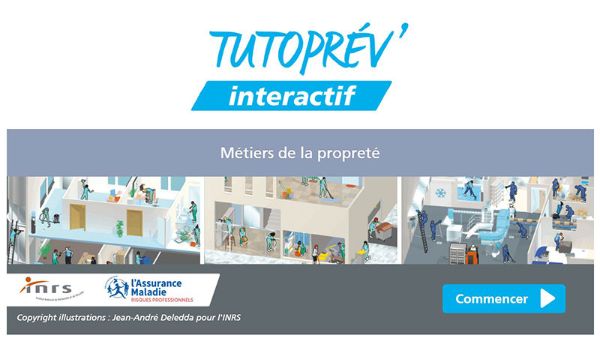 Tutoprev interactif : les métiers de la propreté