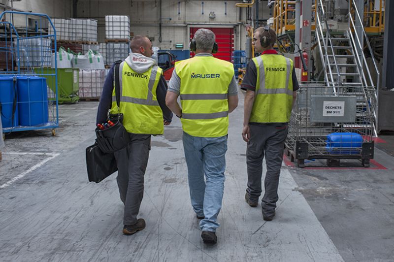 Intervention de maintenance par une entreprise extérieure