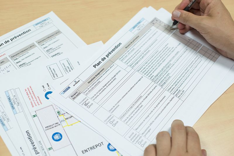 Signature du plan de prévention