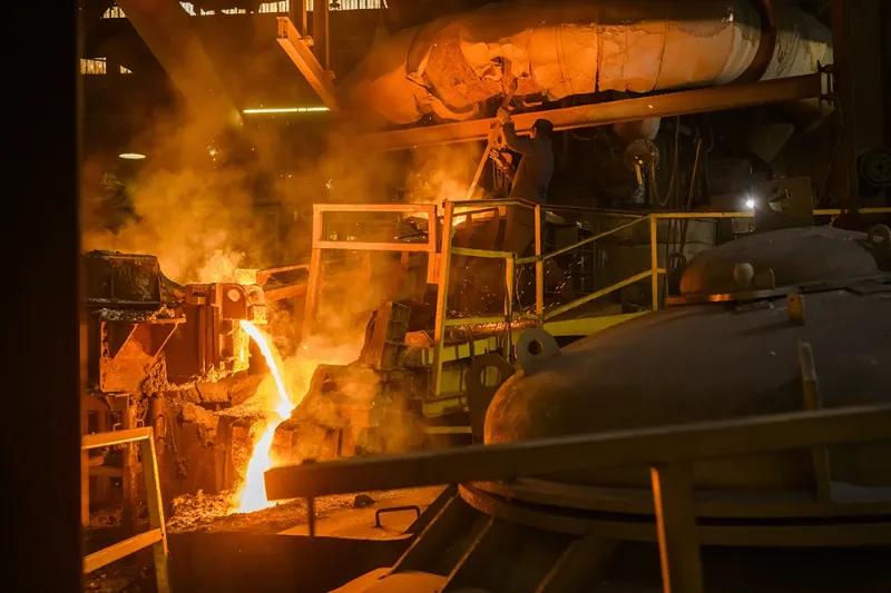 Travail en fonderie