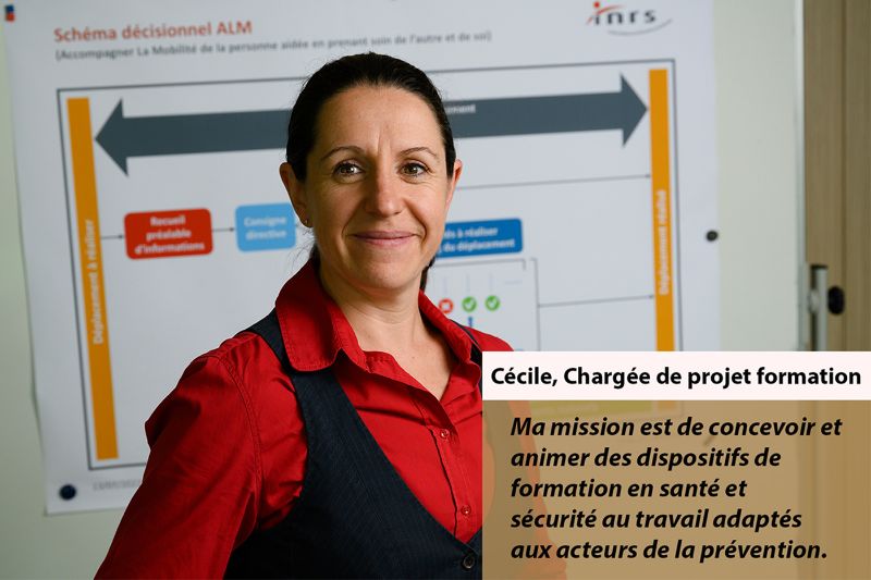 Cécile, chargée de projet formation