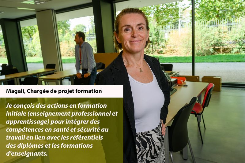 Magali, chargée de projet formation