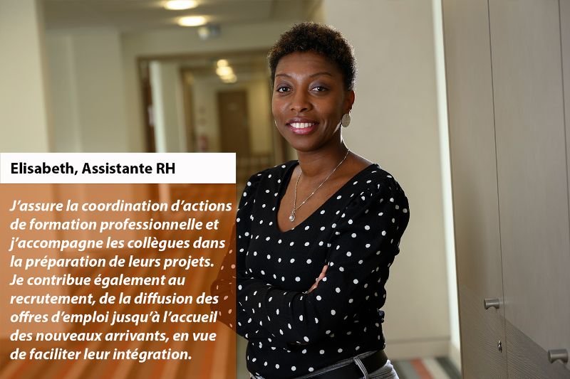 Elisabeth, assistante RH