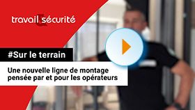 Sur le terrain - Sogal : une nouvelle ligne de montage pensée par et pour les opérateurs.