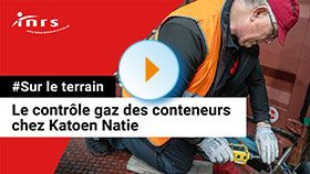 Sur le terrain - Le contrôle gaz des conteneurs chez Katoen Natie