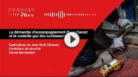 Sur le terrain - Contrôle gaz des conteneurs : l'accompagnement d'une Carsat