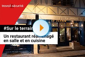 Sur le terrain - Un restaurant réaménagé en salle et en cuisine
