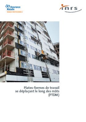 Plates-formes de travail se déplaçant le long des mâts (PTDM)