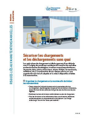 Sécuriser les chargements et les déchargements sans quai