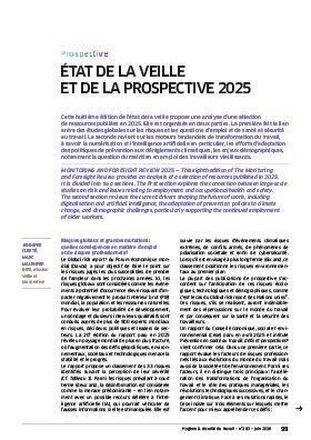 Hygiène et sécurité du travail, revue trimestrielle scientifique de l\'INRS