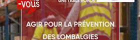 Les Rendez-vous de Travail & Sécurité - Agir pour la prévention des lombalgies