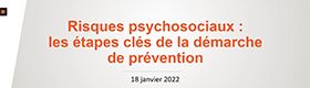 Webinaire - Risques psychosociaux : les étapes clés de la démarche de prévention