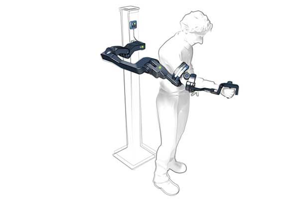 Robot d’assistance des membres supérieurs de type bras exosquelette