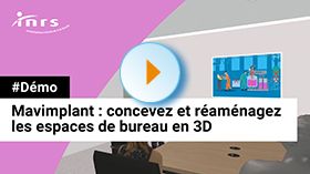 Mavimplant : concevez et réaménagez les espaces de bureau en 3D : Démos