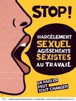 STOP ! Harcèlement sexuel agissements sexistes au travail (femme) : En parler peut tout changer