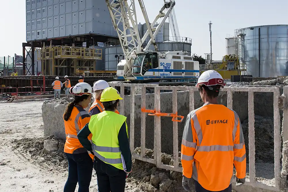 Visite de chantier
